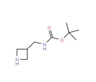 3-Boc-aminomethyl-azetidine (CAS 91188-15-7) - chemical structure image