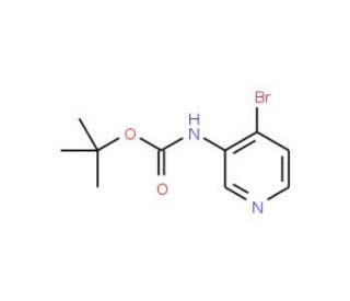 3-Bocamino-4-bromopyridine (CAS 885275-14-9) - chemical structure image