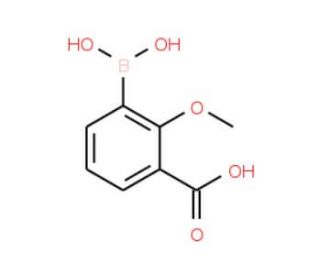 3-Borono-2-methoxybenzoic acid (CAS 913836-10-9) - chemical structure image