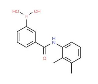 3-Borono-N-(2,3-dimethylphenyl)benzamide (CAS 957060-99-0) - chemical structure image
