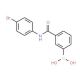 3-Borono-N-(4-bromophenyl)benzamide (CAS 874288-28-5) - chemical structure image