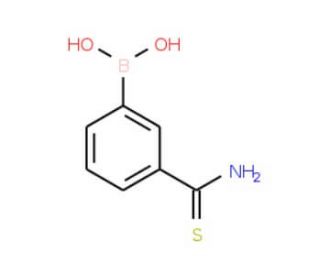 3-Boronobenzothioamide (CAS 850568-10-4) - chemical structure image