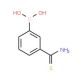 3-Boronobenzothioamide (CAS 850568-10-4) - chemical structure image