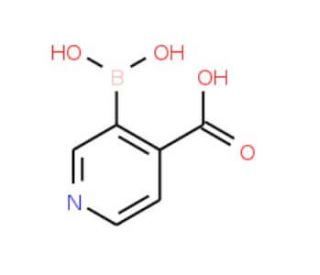3-Boronoisonicotinic acid (CAS 1072946-05-4) - chemical structure image