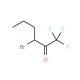 3-Bromo-1,1,1-trifluoro-hexan-2-one - chemical structure image