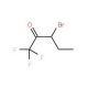 3-Bromo-1,1,1-trifluoro-pentan-2-one - chemical structure image