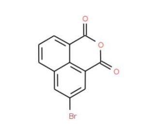 3-Bromo-1,8-naphthalic anhydride (CAS 24050-49-5) - chemical structure image