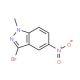 3-Bromo-1-methyl-5-nitro-1H-indazole (CAS 74209-25-9) - chemical structure image