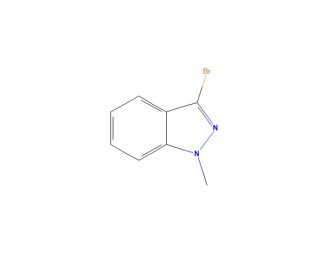 3-Bromo-1-methyl indazole (CAS 326474-67-3) - chemical structure image