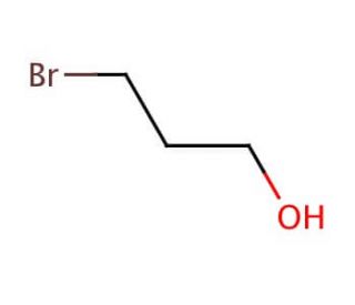 3-Bromo-1-propanol (CAS 627-18-9) - chemical structure image