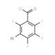 3-Bromo-2,4,5,6-tetrafluorobenzoyl chloride (CAS 292621-46-6) - chemical structure image