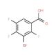3-Bromo-2,4,5-trifluorobenzoic acid (CAS 104222-42-6) - chemical structure image