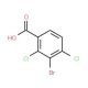 3-Bromo-2,4-dichlorobenzoic acid (CAS 951884-96-1) - chemical structure image