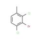 3-Bromo-2,4-dichlorotoluene (CAS 206559-41-3) - chemical structure image