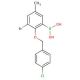 3-Bromo-2-(4′-chlorobenzyloxy)-5-methylphenylboronic acid (CAS 849052-18-2) - chemical structure image