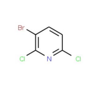 3-Bromo-2,6-dichloropyridine (CAS 866755-20-6) - chemical structure image