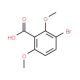 3-Bromo-2,6-dimethoxybenzoic acid (CAS 73219-89-3) - chemical structure image