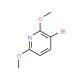 3-Bromo-2,6-dimethoxypyridine (CAS 13445-16-4) - chemical structure image