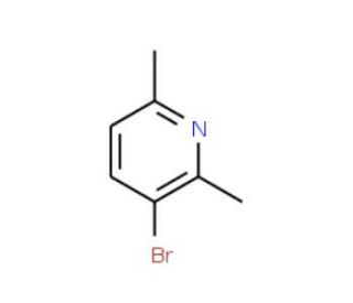 3-Bromo-2,6-dimethylpyridine (CAS 3430-31-7) - chemical structure image
