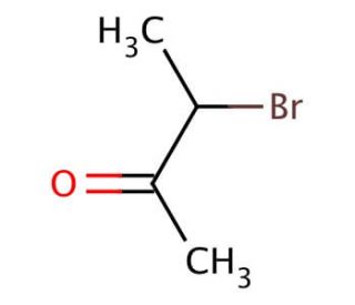 3-Bromo-2-butanone (CAS 814-75-5) - chemical structure image