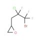 (3-Bromo-2-chloro-2,3,3-trifluoropropyl)epoxide - chemical structure image
