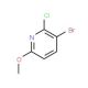 3-Bromo-2-chloro-6-methoxypyridine (CAS 777931-67-6) - chemical structure image