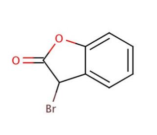 3-Bromo-2-coumaranone (CAS 115035-43-3) - chemical structure image