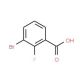 3-Bromo-2-fluorobenzoic acid (CAS 161957-56-8) - chemical structure image