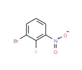 3-Bromo-2-fluoronitrobenzene (CAS 58534-94-4) - chemical structure image