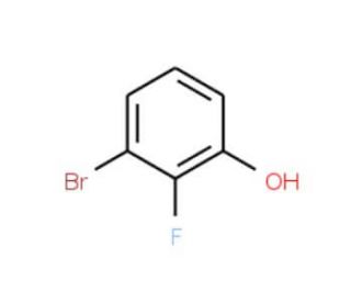 3-Bromo-2-fluorophenol (CAS 156682-53-0) - chemical structure image