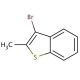 3-Bromo-2-methyl-benzo[b]thiophene (CAS 10243-15-9) - chemical structure image
