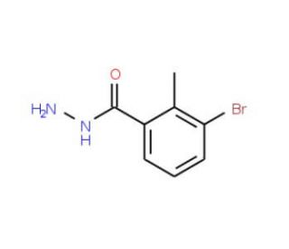 3-Bromo-2-methylbenzhydrazide (CAS 108485-07-0) - chemical structure image