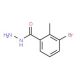 3-Bromo-2-methylbenzhydrazide (CAS 108485-07-0) - chemical structure image