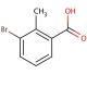 3-Bromo-2-methylbenzoic acid (CAS 76006-33-2) - chemical structure image