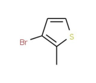 3-Bromo-2-methylthiophene (CAS 30319-05-2) - chemical structure image
