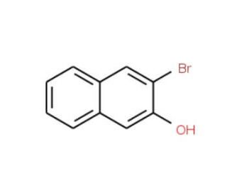 3-Bromo-2-naphthol (CAS 30478-88-7) - chemical structure image