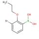 3-Bromo-2-propoxyphenylboronic acid (CAS 848779-86-2) - chemical structure image
