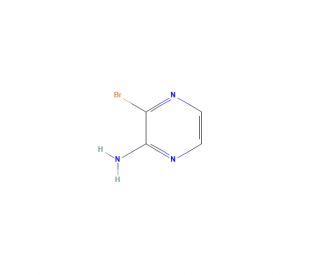 3-Bromo-2-pyrazinamine (CAS 21943-12-4) - chemical structure image