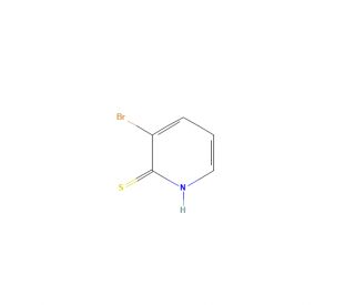 3-Bromo-2-pyridinethiol (CAS 65938-86-5) - chemical structure image