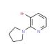 3-Bromo-2-(pyrrolidin-1-yl)pyridine (CAS 1150561-84-4) - chemical structure image