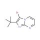 3-Bromo-2-tert-butylimidazo[1,2-a]pyrimidine (CAS 904813-42-9) - chemical structure image