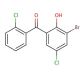 3-Bromo-2′,5-dichloro-2-hydroxybenzophenone (CAS 332104-57-1) - chemical structure image