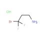 3-Bromo-3,3-difluoropropylaminehydrochloride (CAS 234096-29-8) - chemical structure image