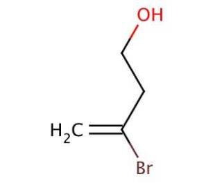 3-Bromo-3-buten-1-ol (CAS 76334-36-6) - chemical structure image