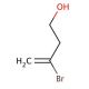 3-Bromo-3-buten-1-ol (CAS 76334-36-6) - chemical structure image