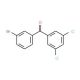 3-Bromo-3′,5′-dichlorobenzophenone (CAS 844879-42-1) - chemical structure image