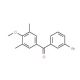 3-Bromo-3′,5′-dimethyl-4′-methoxybenzophenone (CAS 844879-47-6) - chemical structure image
