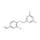 3-Bromo-4-[(3,5-dimethylbenzyl)oxy]-benzenecarbaldehyde - chemical structure image
