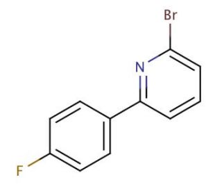 3-Bromo-4-(4&prime;-fluorophenyl)pyridine - chemical structure image
