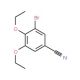 3-Bromo-4,5-diethoxybenzonitrile (CAS 514856-13-4) - chemical structure image